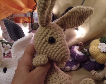 Bunny Crochet Pattern, Amigurumi pattern, Adorable Realistic Bunny Doll Crochet Pattern, PDf Tutorial