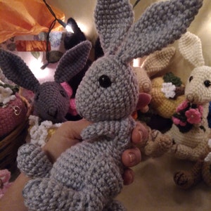 Bunny Crochet Pattern, Amigurumi pattern, Adorable Realistic Bunny Doll Crochet Pattern, PDf Tutorial image 5