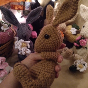 Bunny Crochet Pattern, Amigurumi pattern, Adorable Realistic Bunny Doll Crochet Pattern, PDf Tutorial image 6