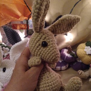 Bunny Crochet Pattern, Amigurumi pattern, Adorable Realistic Bunny Doll Crochet Pattern, PDf Tutorial image 8