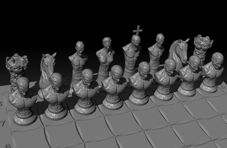 Chess 3d model 3s Printer