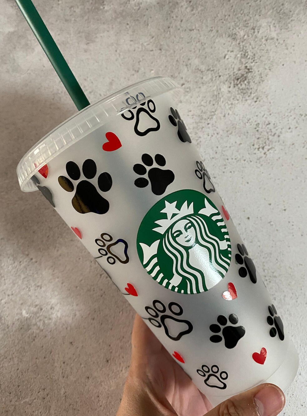 Starbucks cat sale paw mug