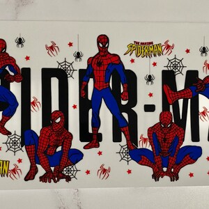 Make your own cups - Spider  | UVDTF Transfers| 16oz UVDTF sheets | Custom | Cup Wraps | Cup Sheets |