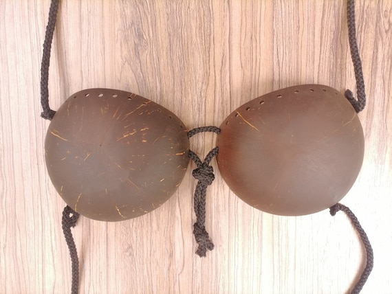 Teen & Adult Coconut Bra Brassiere for Tahitian and Cook Islands Hula  Dancers 100% Pure Coconut Shell Bra Brassiere Coconut Shape Wear 