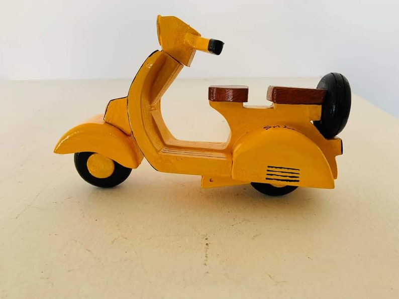 Wooden Motorbike for Kids Wooden Motorcycle Bike Toy Wooden Gift for