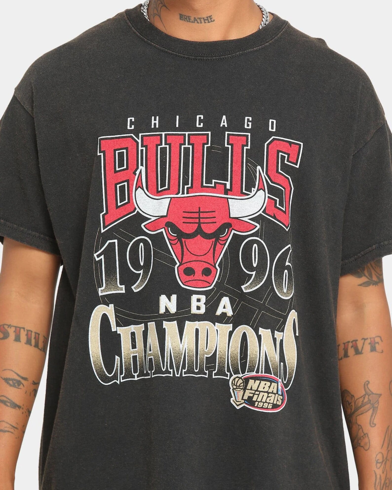 Chicago Vintage Shirt : Bulls Nba Champs