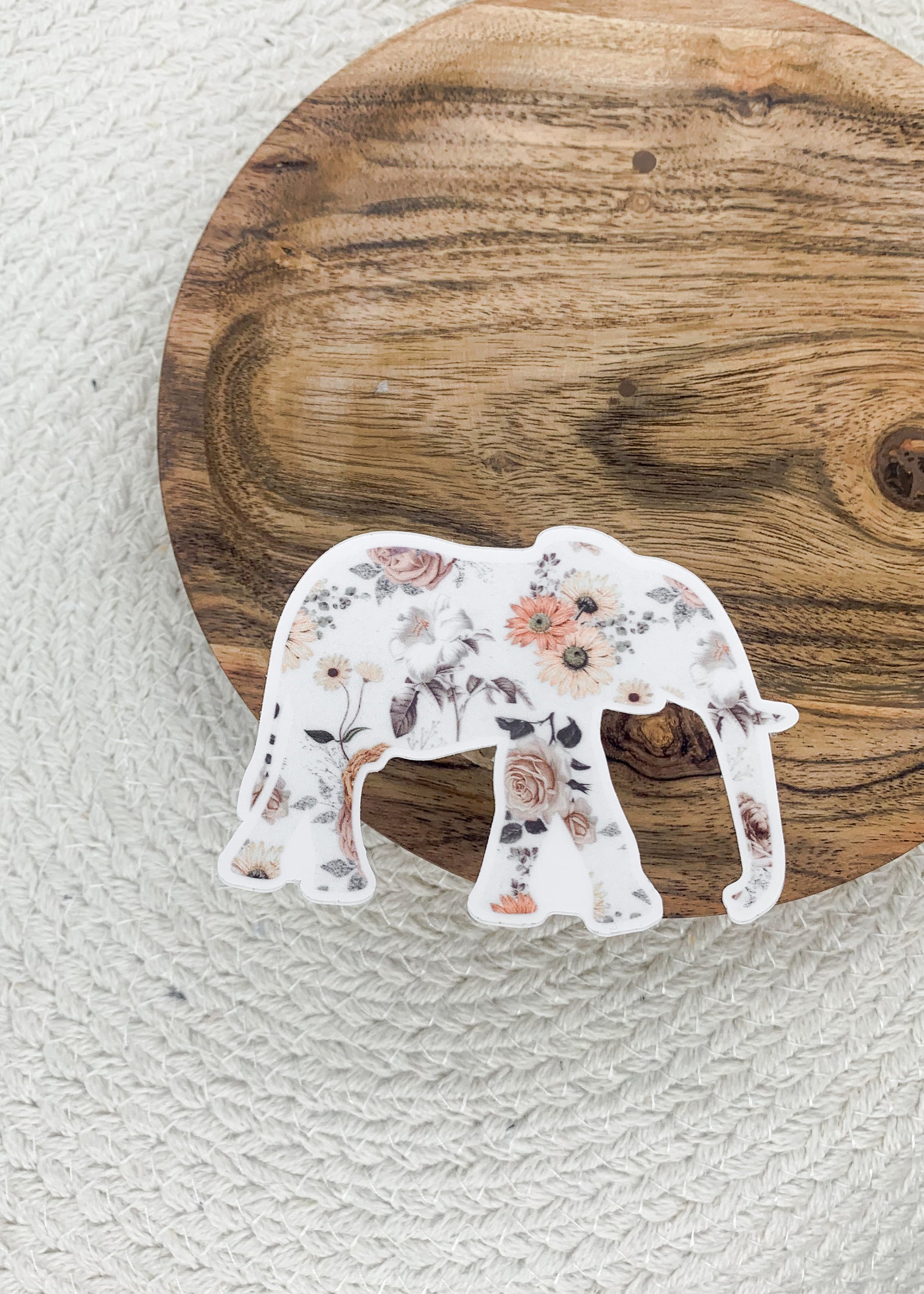 Elephant sticker wildlife stickers save the elephants Etsy