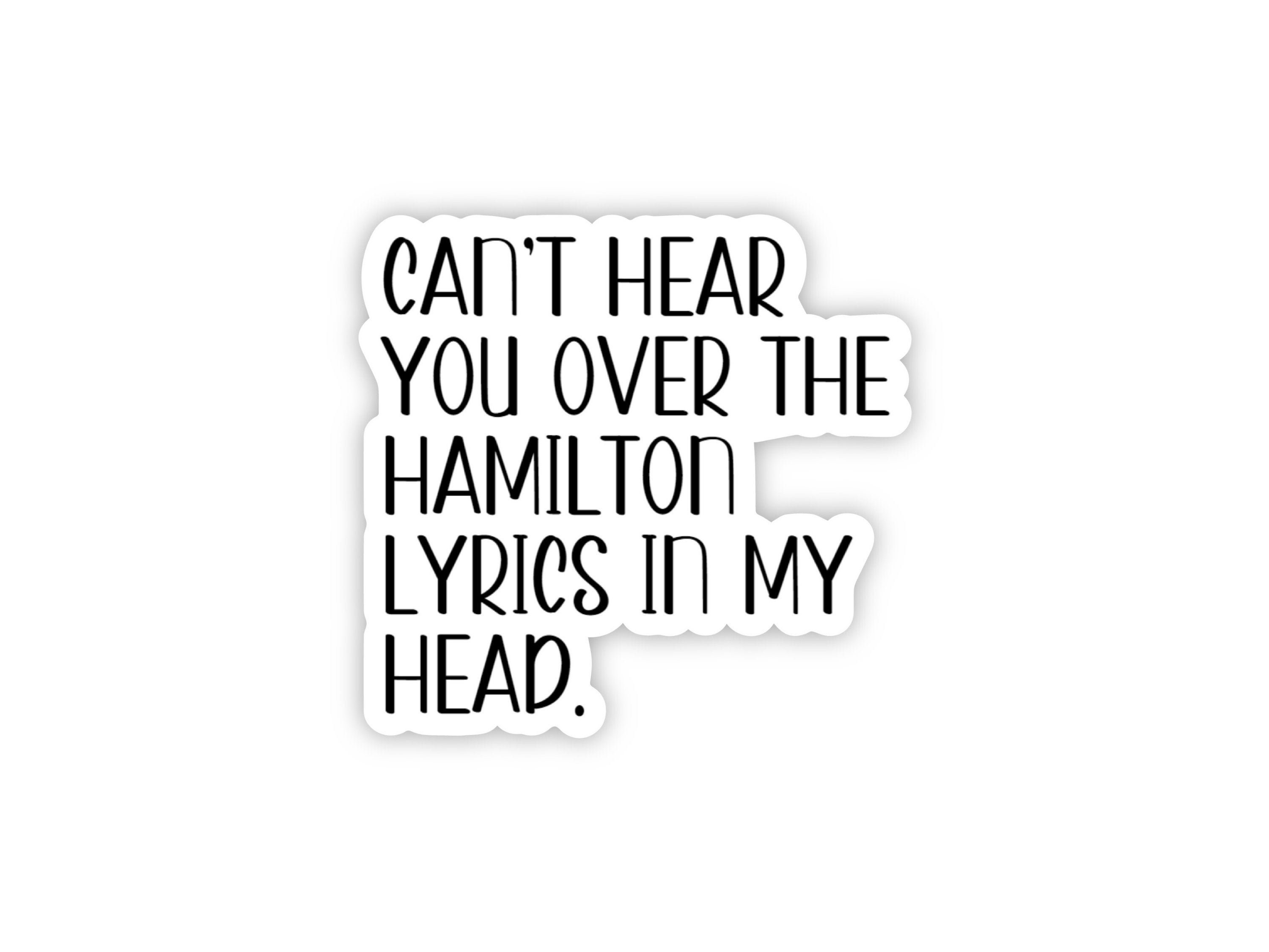 Hamilton Stickers Hamilton gifts Hamilton popular stickers Etsy