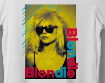 Blondie T-shirt, Debbie Harry Tee, Retro Shirt, Singer Super Cool Shirt, Pop Music Tshirt, Women Fashion,  Best Gift, 70s and 80s vibes