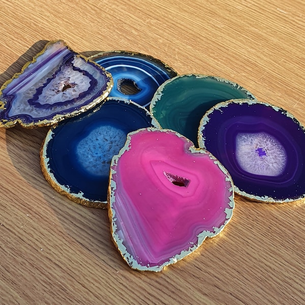 Agate Coaster Etsy UK