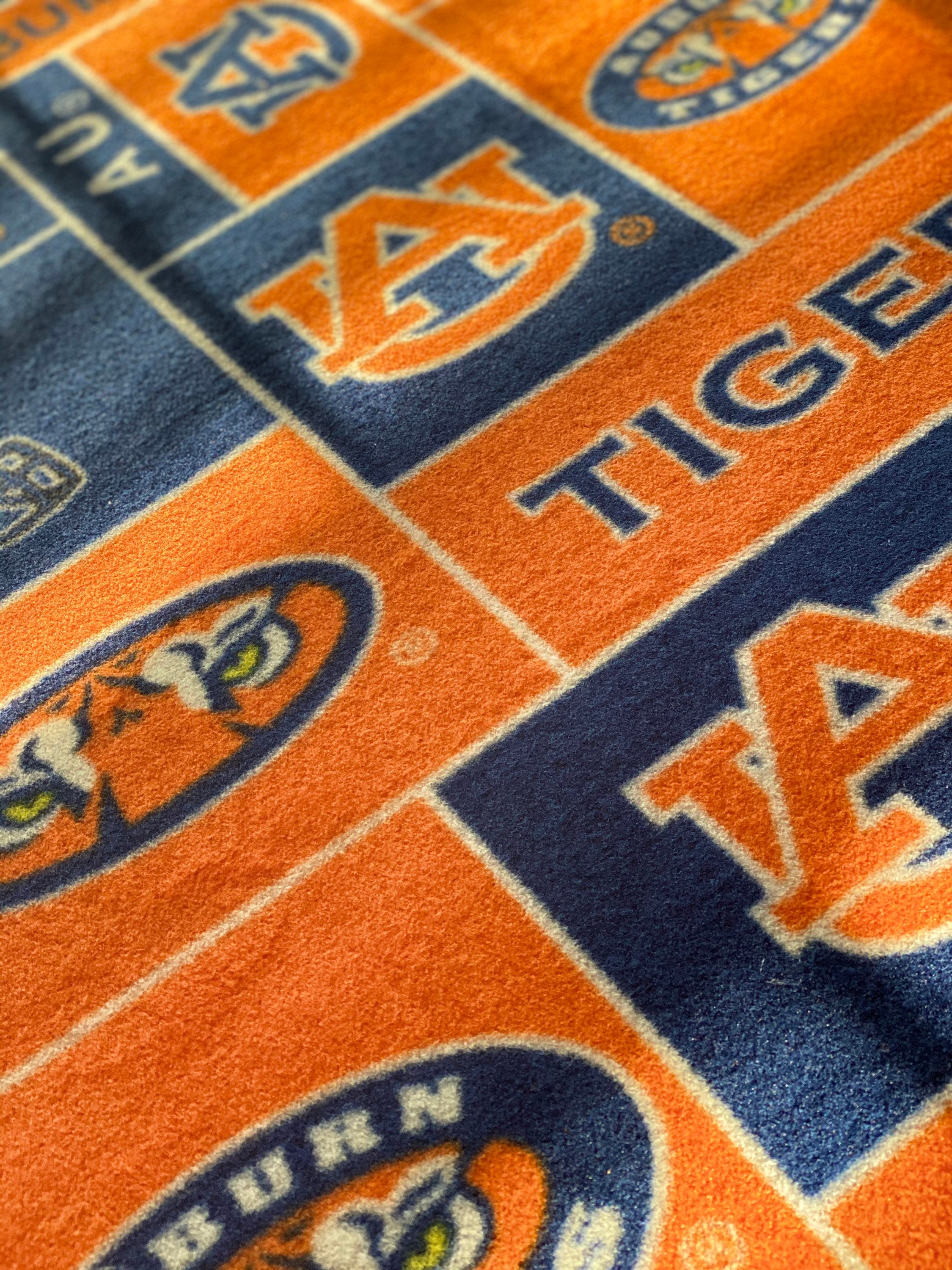 Auburn Tigers No Sew Fleece Adult Blanket War Eagle | Etsy