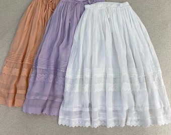 Ramie skirt, midi skirt for women, wrap skirt, with pocket, with tie, with lace, summer spring skirt, A line skirt, beach and holiday skirt