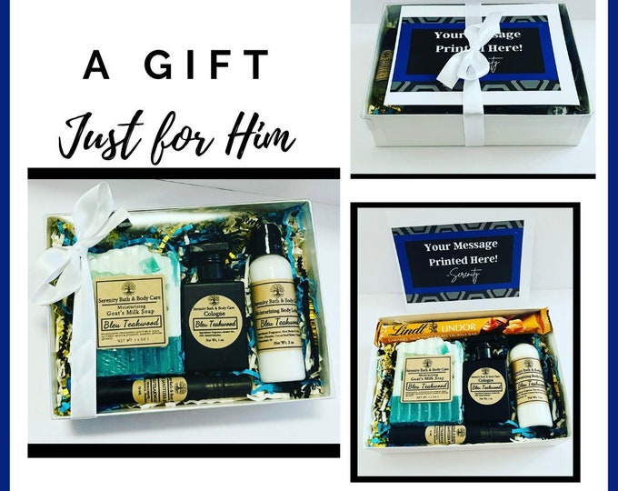 Unique Gift for Boyfriend/Husband, Men's Birthday Gift, Groomsmen Gift, Gift for Him, Men's Anniversary Gift, Men's Grooming Kit, Spa Gift