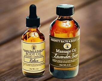 Bouw een doos-add-on, hydraterende lichaamsolie, geurende lichaamsolie, massage lichaamsolie, stressverlichting lichaamsolie, lavendel lichaamsolie, cadeau voor haar