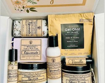 Self Care Gift Box for Women | Spa Gift Box for Her – Birthday, Thank You, Sympathy, Thinking of You, Holiday Gift