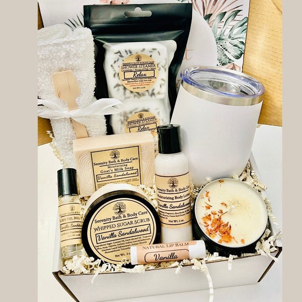 Spa Gift Box for Women, Self Care Box, Gifts for Mom, Thank you Gift, Valentine's Day Gift, Mother's Day GIft, Gifts for Her, Co-Worker Gift