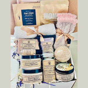 Deluxe Spa Gift Box for Women, Self Care Set, Birthday Gift, Get Well, Thinking of You, Christmas Pamper Gift, Relaxation Box, Gift for Her