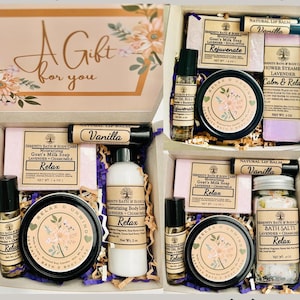 Spa Gift Box, Self Care Gift for Women| Birthday Gift Box| Best Friend Gift| Mom Gift Box| Thank You Gift Box| Christmas Gifts