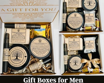 Geschenkdoos heren – kerstcadeau voor hem, verjaardagscadeau, Vaderdagcadeau, bedankje voor mannen, zelfzorgcadeaudoos voor hem, cadeau werknemer