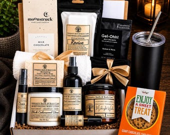 Deluxe Men’s Care Box, Self Care Gift for Men, Birthday Gift for Him, Father’s Day Gift, Dad Gift, Christmas Gift, Thinking of You Gift