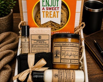 Men Gift Box – Birthday Gift for Him, Christmas Gift for Dad, Father’s Day Gift, Self-Care Box for Brother, Husband, Son, Dad or Co-Worker