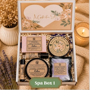 Spa Gift Box for Women, Self Care Gift Box, Birthday Gift for Her, Thinking of You Gift, Get Well Soon Gift, Thank You Gift, Christmas Gift