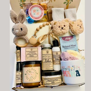New Mom Gift, Mom to Be Gift, New Mama Gift, Pregnancy Gift, Congrats Gift for New Mom, Baby Shower Gift Basket, Expecting Mom, Gift for Her