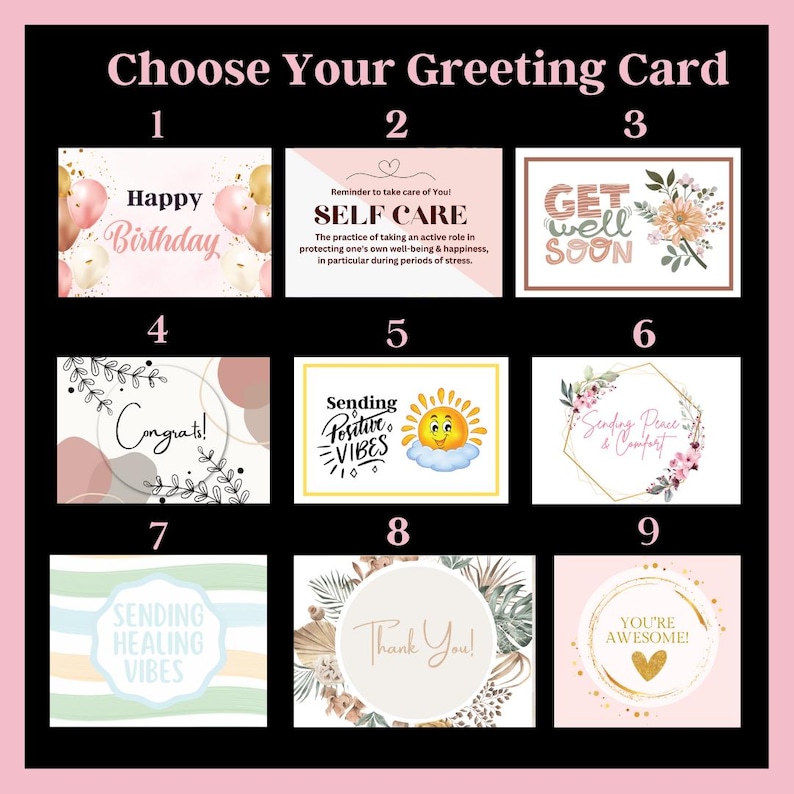 Self-Care Spa Gift Box for Women | Relaxation Gift Set | Valentine’s Day Gift for Her | Birthday, Mother’s Day, Thinking of You Gift afbeelding 13