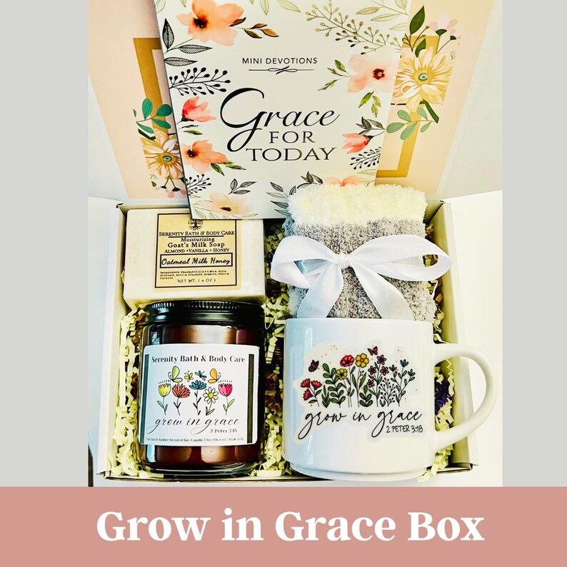 Christian Gift Box for Women – Relaxation Spa Box With Bible Verse Mug ...