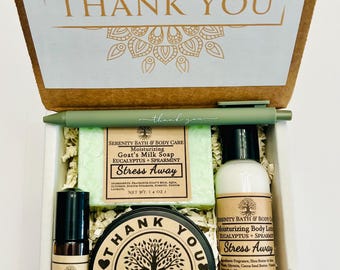 Mini Employee Appreciation Gift Box for Staff, Thank You Team Gift Set, Corporate Self Care Package, Office Gifts, Bulk Employee Gift