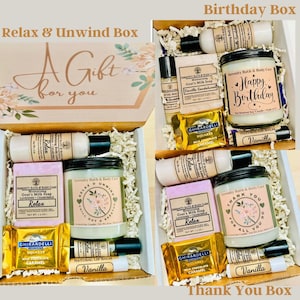 Self-Care Spa Gift Box for Women | Relaxation Gift Set | Valentine’s Day Gift for Her | Birthday, Mother’s Day, Thinking of You Gift afbeelding 9