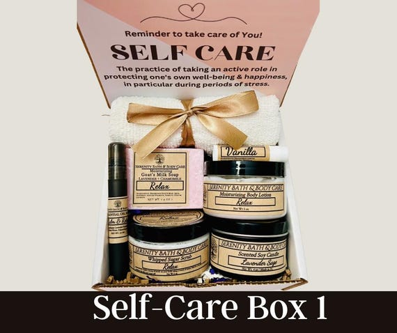 Self-Care Spa Gift Box for Women | Relaxation Gift Set | Valentine’s Day Gift for Her | Birthday, Mother’s Day, Thinking of You Gift