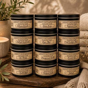 Candle Gift - Handcrafted Luxury Scented Soy Candle, Perfect Home Gift & Birthday Present, Elegant Candle, Eco-Friendly Luxury Soy Candle image 1