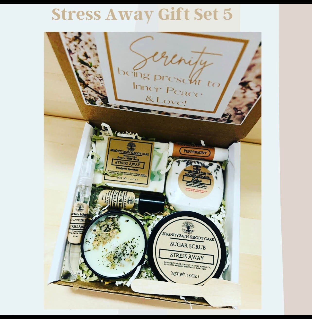Relaxation Stress Relief Aromatherapy Gift Box| Wellness Spa Gift Set…