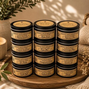 Candle Gift - Handcrafted Luxury Scented Soy Candle, Perfect Home Gift & Birthday Present, Elegant Candle, Eco-Friendly Luxury Soy Candle image 2