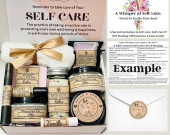 Luxury Spa Gift Boxes for Women – Self Care Gift, Relaxation Box, Birthday Gift, Thank You Gift, Christmas Gift, Employee Appreciation Gift