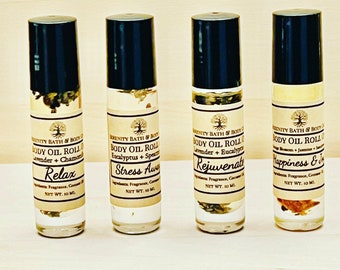 Body Oil Roll On| Build a Box Add On| Fragrance Oil Roll On| Gift for Her| Christmas Gift| Stocking Stuffer| Small Gifts