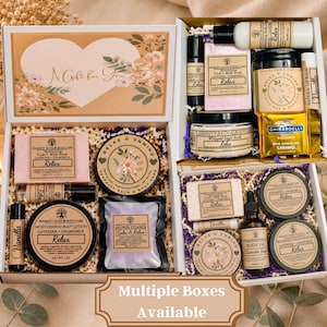 Black Owned, Spa Gift Box for Her, Birthday Gift, Thank you Gift, Valentine's Day, Gift for Mom, Pamper Gift, Employee Gift, Thinking of you