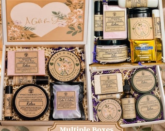 Black Owned, Spa Gift Box for Her, Birthday Gift, Thank you Gift, Valentine's Day, Gift for Mom, Pamper Gift, Employee Gift, Thinking of you