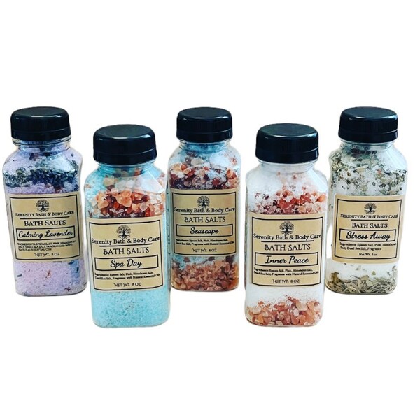 Homemade Bath Salt Etsy