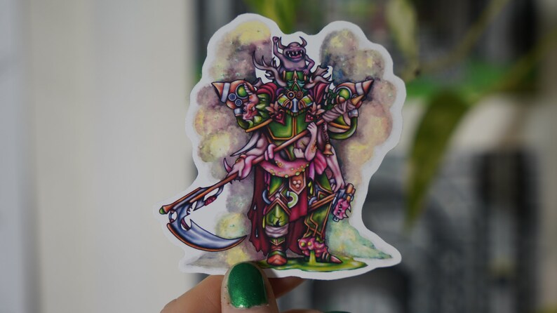 Diseased Marine Sticker - Etsy