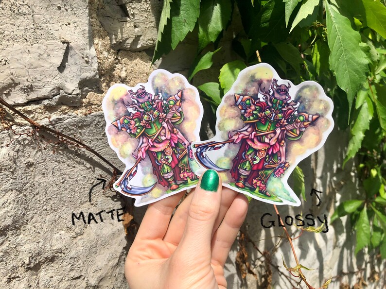 Diseased Marine Sticker - Etsy