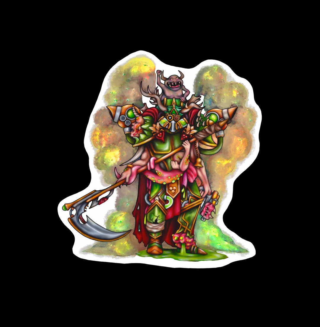Diseased Marine Sticker - Etsy