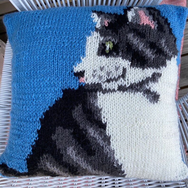 Custom Pet Portrait Throw Pillow image 4