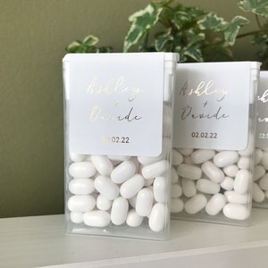 Gold Foil Mint to Be Wedding Stickers • Custom Mint Favor Labels ...