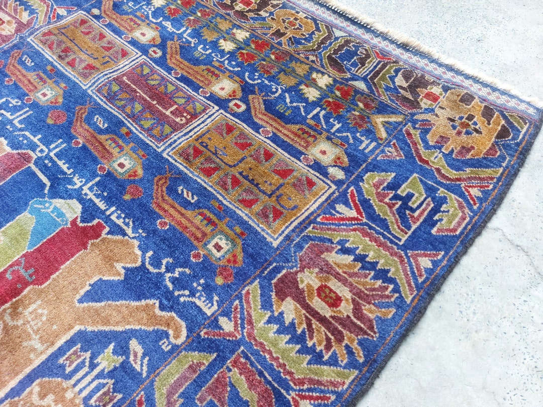 War Rug Russian War Ukraine War Afghanistan War Rug - Etsy