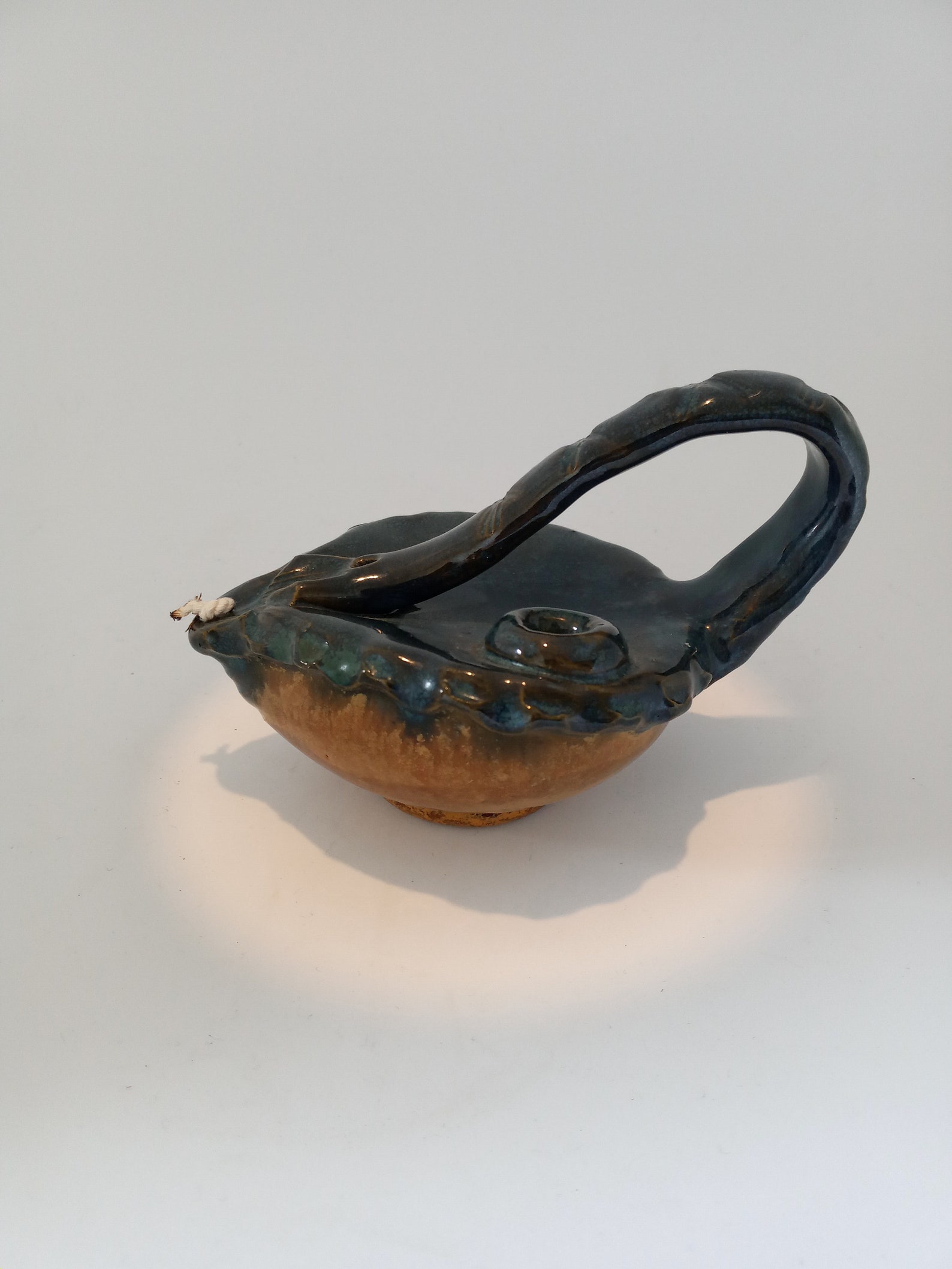 Ceramic Oil Lamp Ancient Oil Lamp Handmade ceramic Oil Etsy