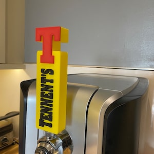 Tennents perfect draft pro 3D-geprint handvat
