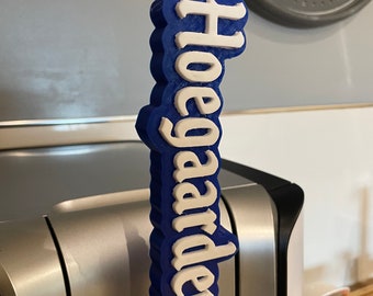 Hoegaarden perfect draft pro 3d printed handle