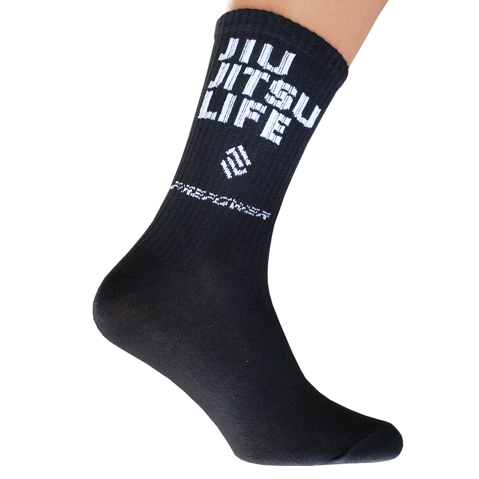 Socks sports Firepower woven logo Jiu Jitsu life high Etsy